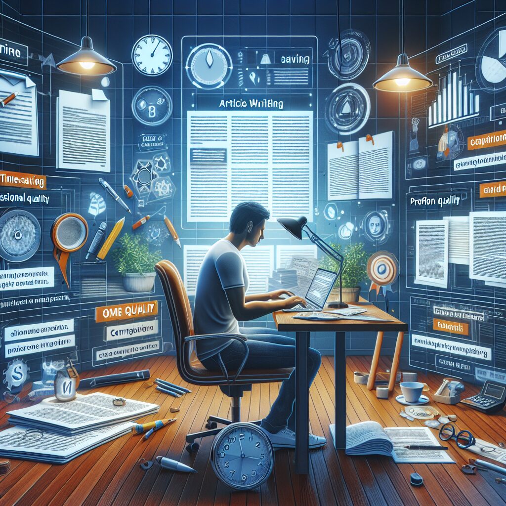 What are the benefits of hiring an article writing service?