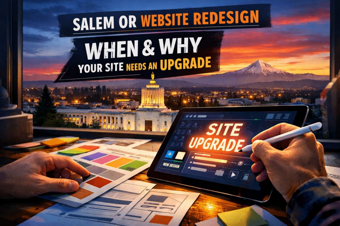 Salem OR website redesign: When and Why Your Site Needs an Upgrade